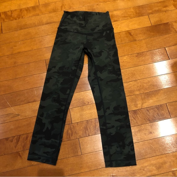 Lululemon Wunder Under Luxstreme  incognito camo multi gator green - Picture 6 of 6